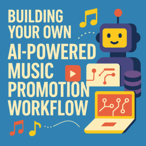 ai powered music promotion workflow